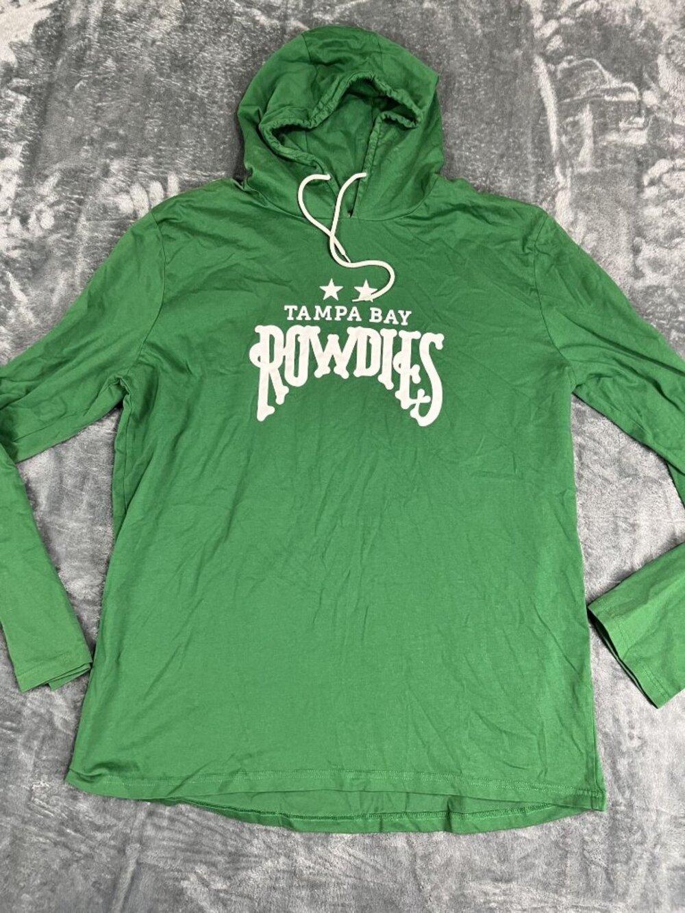 Tampa Bay Rowdies Green Long Sleeve Hoodie XXL